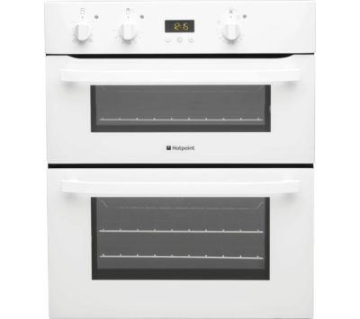 Hotpoint UH53W Electric Built-under Double Oven - White